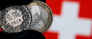 Der starke Franken vermiest schweizer Unternehmen das Geschäft.