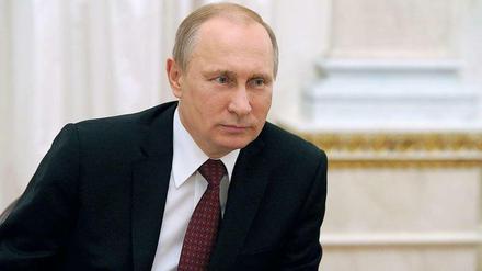 Wladimir Putin im Kreml.