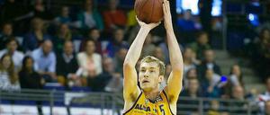 Small Forward Niels Giffey führte Alba bei der BG Göttingen mit drei Dreiern zum Sieg.