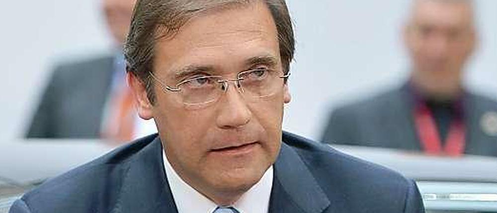 Der portugiesische Premierminister Pedro Passos Coelho.