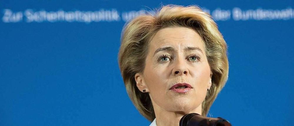 Verteidigungsministerin Ursula von der Leyen.