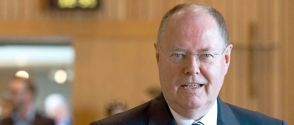 Ex-Finanzminister Peer Steinbrück.