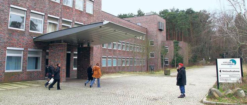 Krankenhaus am Rande der Stadt. Die Lungenklinik Heckeshorn soll künftig als Unterkunft für Flüchtlinge genutzt werden.