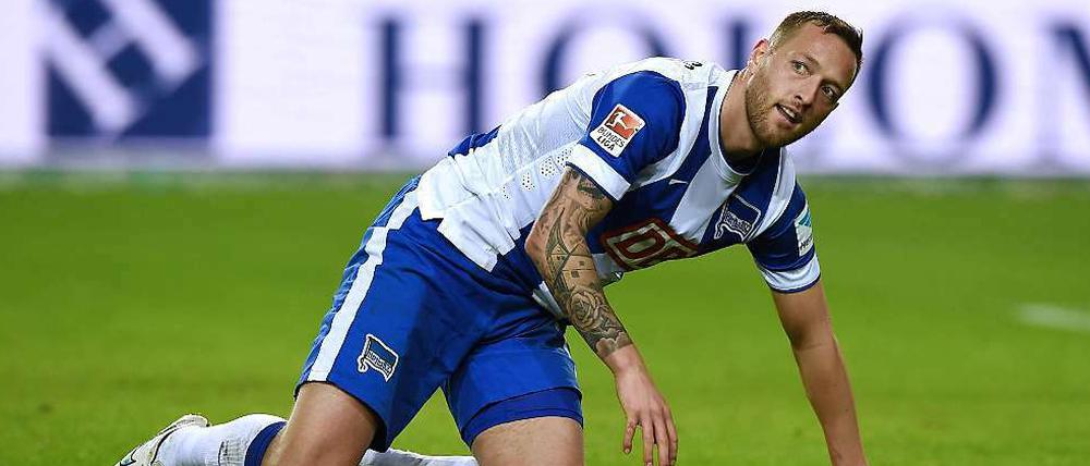 In die Knie gezwungen. Julian Schieber muss am Mittwoch operiert werden.