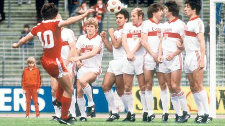 Hält die Mauer? Der VfB Stuttgart der späten siebziger und frühen achtziger Jahre steht unter Verdacht.