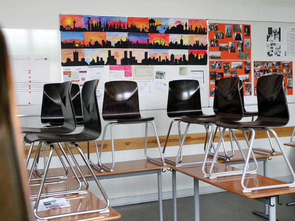 Alle Stifte stehen still... Am Dienstag streiken angestellte Lehrer in Berlin.
