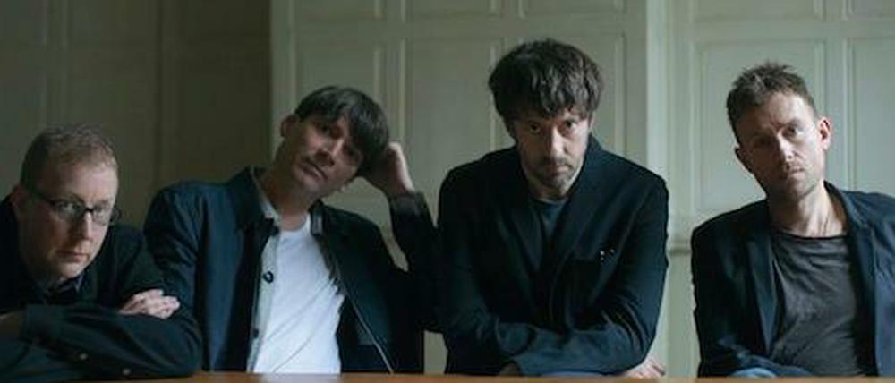 Dave Rowntree, Alex James, Graham Coxon, Damon Albarn sind Blur.