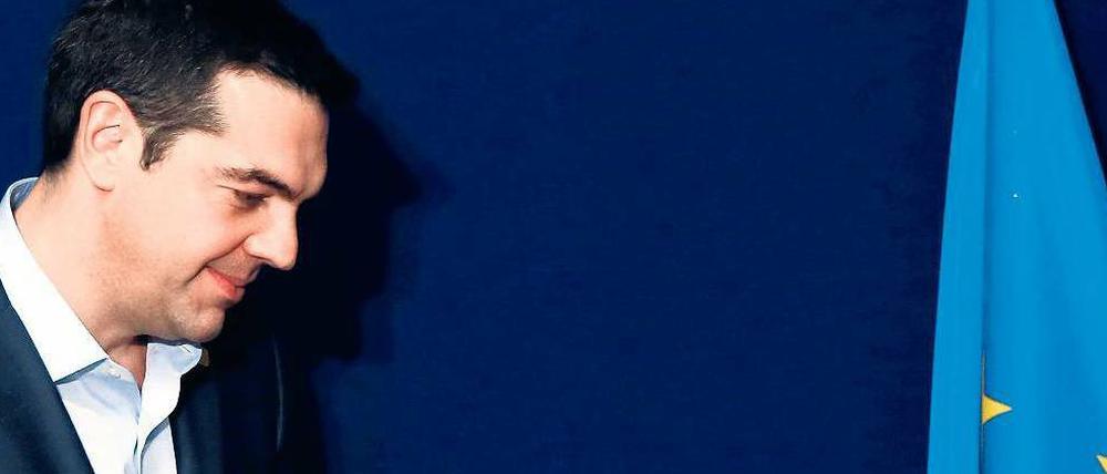 Die Spannung steigt. Der griechische Regierungschef Alexis Tsipras will unbedingt seine Forderungen an die Staaten der Eurozone durchsetzen.