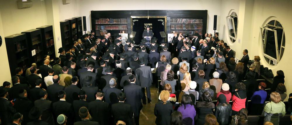 Mehr als zehntausend Mitglieder zählt die jüdische Gemeinde in Berlin. Viele von ihnen fühlen sich stärker bedroht. Hier ein Bild aus der Beth-Zion-Synagoge.
