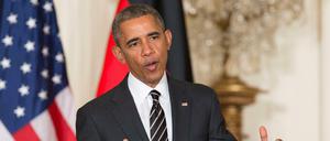 US-Präsident Barack Obama verkündete in Washington den Tod einer US-Geisel in Syrien.