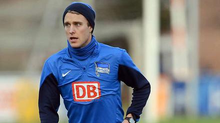 Auf dem Weg der Besserung. Per Skjelbred trainiert wieder bei Hertha.