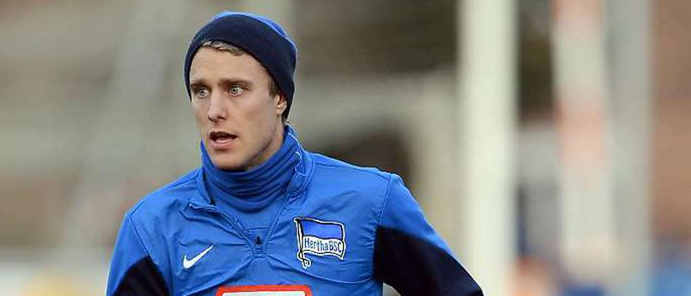 Auf dem Weg der Besserung. Per Skjelbred trainiert wieder bei Hertha.