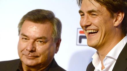 Vor zwei Jahren standen Waldemar Hartmann und Matze Knop bei der Gala zur Verleihung des Sport-Bild-Awards auf dem roten Teppich dicht beeinander.
