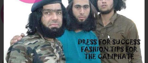 „Fashion-Tipps für das Kalifat“ - Das Cover der Satire-"Jihad Vogue".