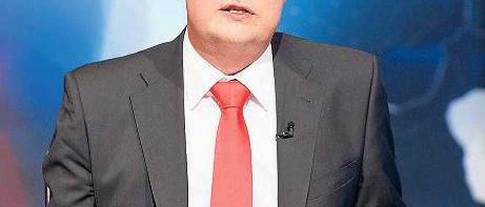 Oliver Welke, Zeremonienmeister vor 2,81 Millionen Zuschauern. Foto: ZDF
