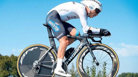 Verkalkuliert. Tony Martin war sehr selbstbewusst an den Start gegangen, doch am Ende fand er seinen Meister in Bradley Wiggins.
