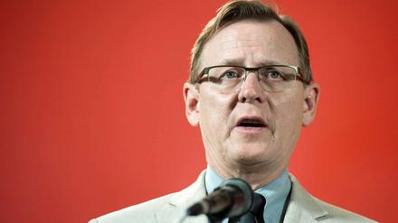 Der Chef der Linksfraktion im Erfurter Landtag, Bodo Ramelow.