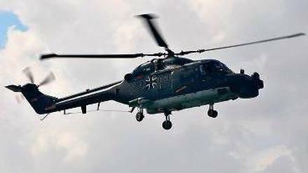 Materialfehler: Die „Sea Lynx“-Maschinen sind derzeit nicht einsatzbereit. Foto: dpa