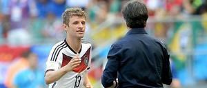 Thomas Müller, Deutschlands bester Torschütze, kann gegen die USA spielen.