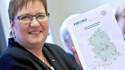 Atlas der Industrialisierung der neuen Bundesländer: Die Ostbeauftragte der Bundesregierung, Iris Gleicke, stellte ihn am Dienstag in Berlin vor. 