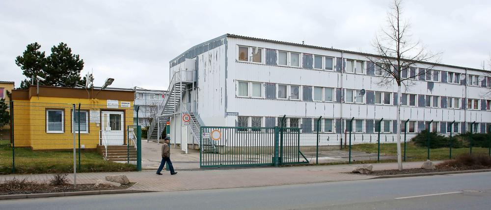 Asylbewerberwohnheim in Zwickau (Sachsen)