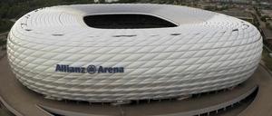 In der Endausscheidung um die Vergabe des EM-Finales 2020: München und die Allianz-Arena.