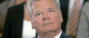 Bundespräsident Joachim Gauck.