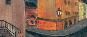 Schneller Strich: „Berliner Straße“ entstand 1937, nachdem Lou Scheper mit ihrem Ehemann Hinnerk Scheper aus Moskau nach Berlin zurückgekehrt war.