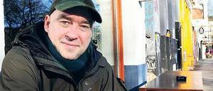 Neu-Kreuzberger. HG. Butzko, Jahrgang 1965, in seinem Revier am Spreewaldplatz. 