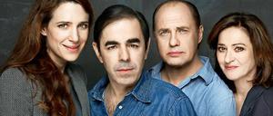 Beziehungskiste. Julia Malik, Oscar Ortega Sánchez, Uwe Ochsenknecht und Charlotte Schwab (von links) haben im Theater am Ku'damm einiges zu klären.