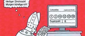 Prophetisch. Dieses Bild erschien kurz vor dem Papst-Rücktritt.