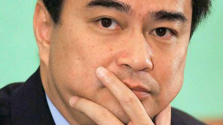 Ex-Premier Abhisit.