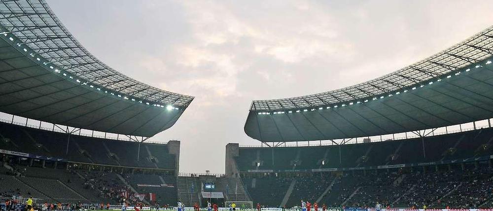 Noch ein Höhepunkt: Neben dem DFB-Pokalfinale und der Pyronale könnte auch die Königsklasse bald in Berlin ein Endspiel austragen.