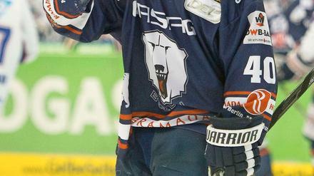 Darin Olver feierte beim Spiel gegen Mannheim sein Comeback mit dem entscheidenden Tor.