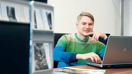 Im alten Job. Schritt für Schritt ist Johannes Neuber wieder bei seinem Arbeitgeber eingestiegen.