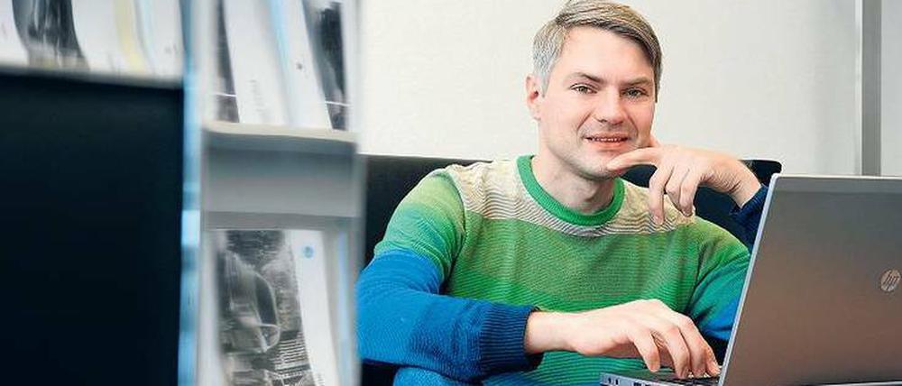 Im alten Job. Schritt für Schritt ist Johannes Neuber wieder bei seinem Arbeitgeber eingestiegen.
