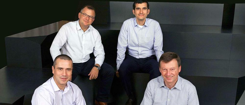 Das Team des Digital East Fonds von Earlybird: Dan Lupu, Cem Sertoglu, Evren Ucok und Roland Manger (von links). 