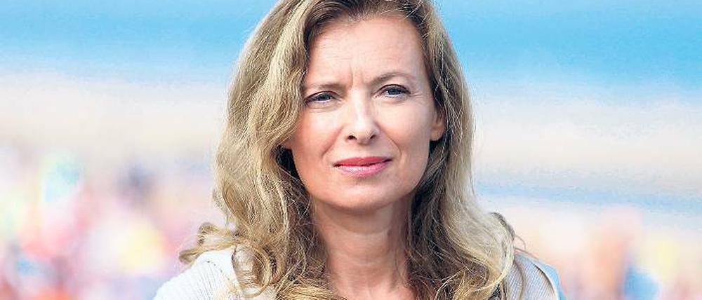 Will sie sich von dem Präsidenten trennen? Valérie Trierweiler. 