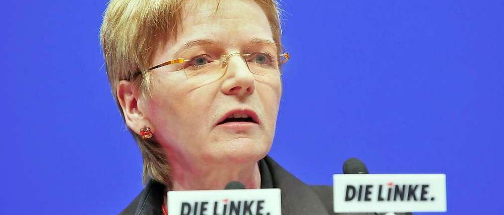 Die frühere PDS-Vorsitzende Gabi Zimmer.