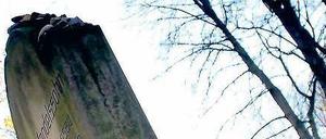 Steine auf Massengräbern. Der Jüdische Friedhof in Mitte. Hier soll auch Gestapo-Chef Heinrich Müller begraben worden sein.