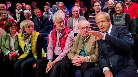 "Wir gehlren ihnen." WDR-Intendant Tom Buhrow geht mit seinem Publikum auf Tuchfühlung. 