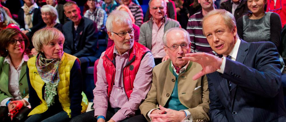 "Wir gehlren ihnen." WDR-Intendant Tom Buhrow geht mit seinem Publikum auf Tuchfühlung. 