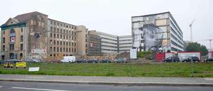 Baut hier wer? Die Breite Straße wird nach Eröffnung des Humboldtforums begehrtes Baugebiet. Noch stehen hier die Reste des ehemaligen DDR-Bauministeriums.