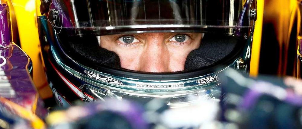 Sebastian Vettel startet in Japan auf Platz zwei.