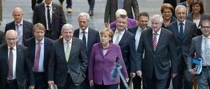 Die Union trat am Donnerstag mit einer großen Verhandlungsgruppe an. Nach drei Stunden entschieden sich die beiden Seiten, sich ein zweites Mal zu treffen. 