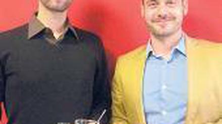 Christoph Wiehle (links) und Dennis Becker 