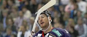 Eisbären-Kapitän André Rankel vergab in Mannheim einen Penalty.