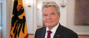 Bundespräsident Joachim Gauck appelliert an die Europäische Union, die Flüchtlingspolitik humaner zu gestalten.