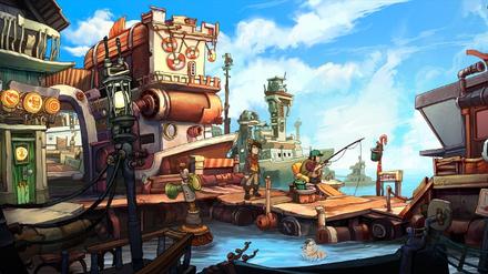 Szene aus "Chaos auf Deponia".