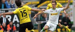 Zugelangt! Mats Hummels sah Rot.